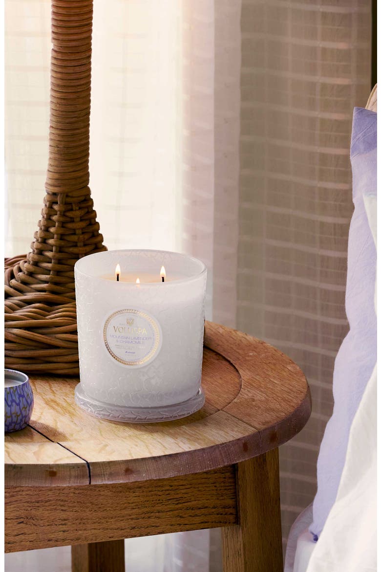 Mountain Lavender & Chamomile Boxed Luxe Candle, Alternate, color, MOUNTAIN LAVENDER & CHAMOMILE