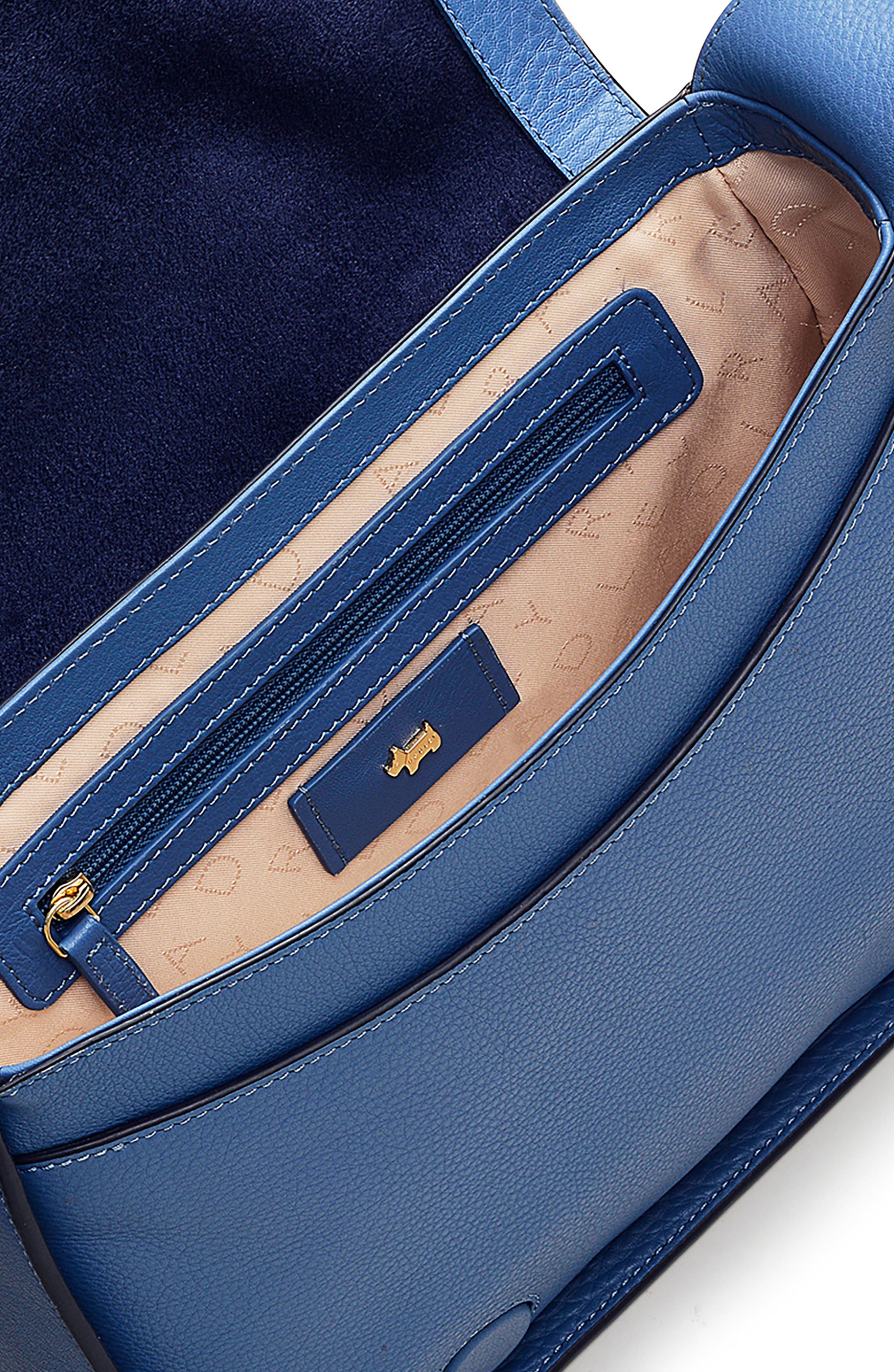 Radley Westwell Lane Leather Crossbody Bag, Alternate, color, Boathouse