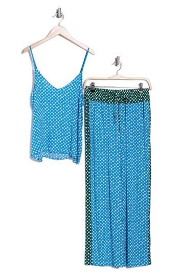 DKNY DKNY COLORBLOCK PRINT PAJAMAS 
