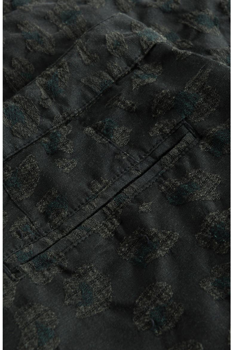 Liam Jacquard Shorts, Alternate, color, DARK GREEN