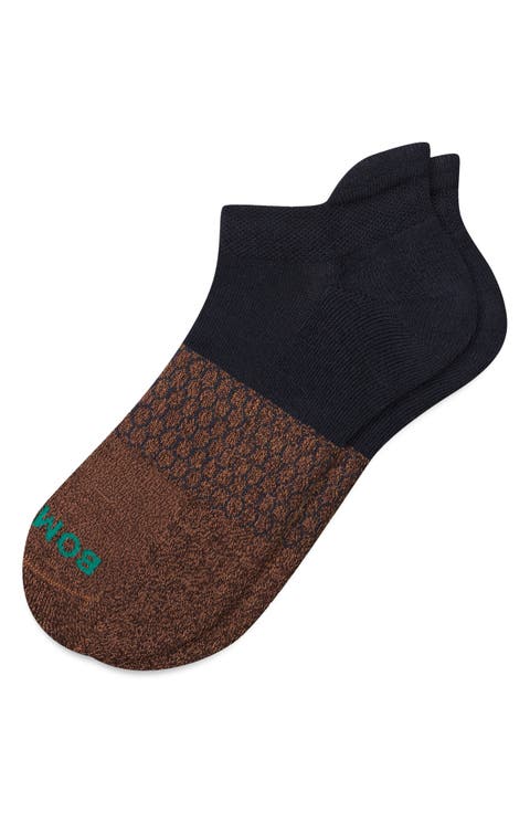 Marl Toe Block Ankle Socks