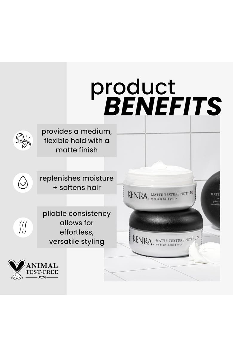 KENRA 10 Matte Texture Putty 2 oz, Alternate, color, N/A