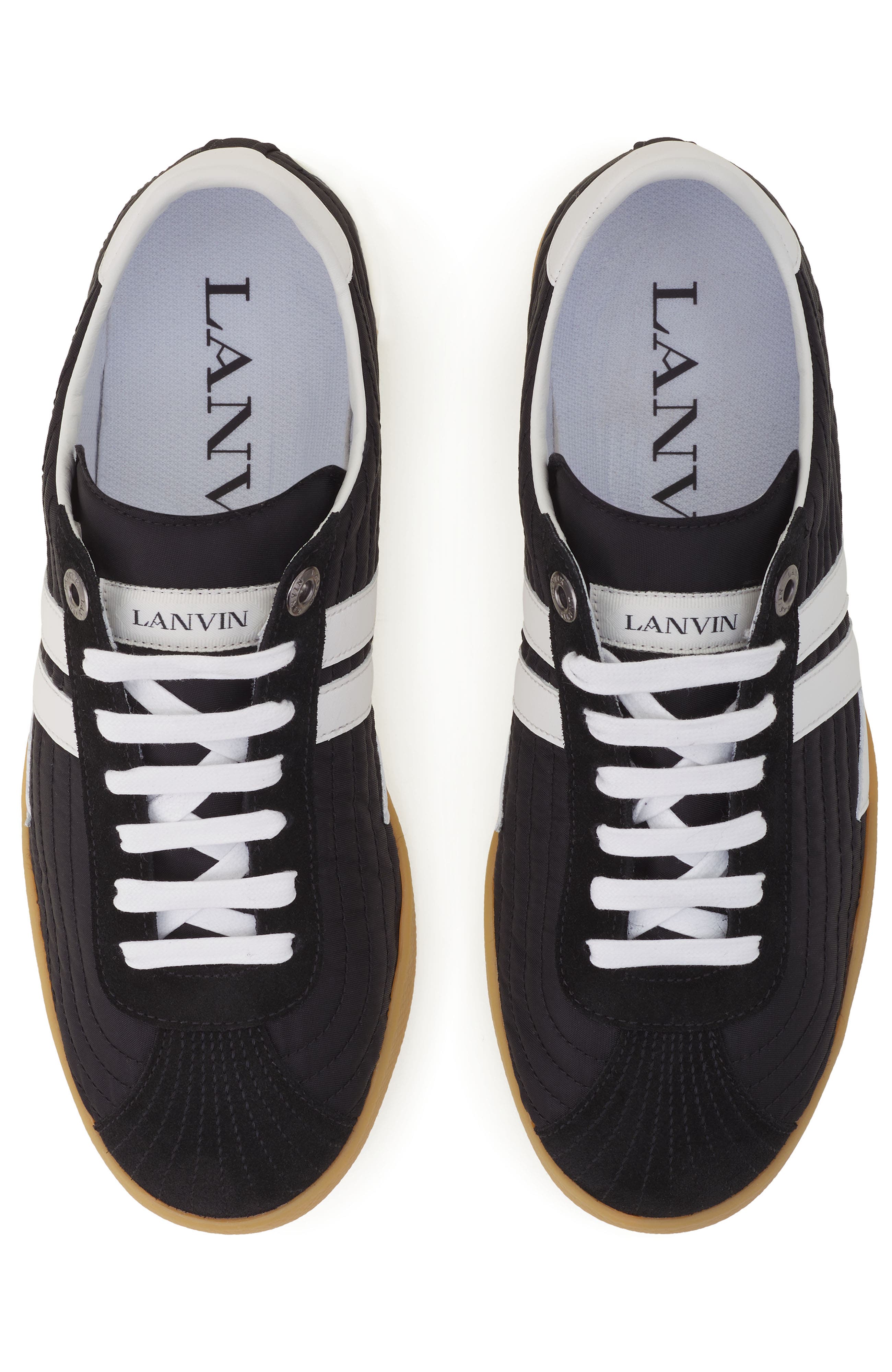 Glen 2.0 Sneakers In Nylon, Alternate, color, Black/White