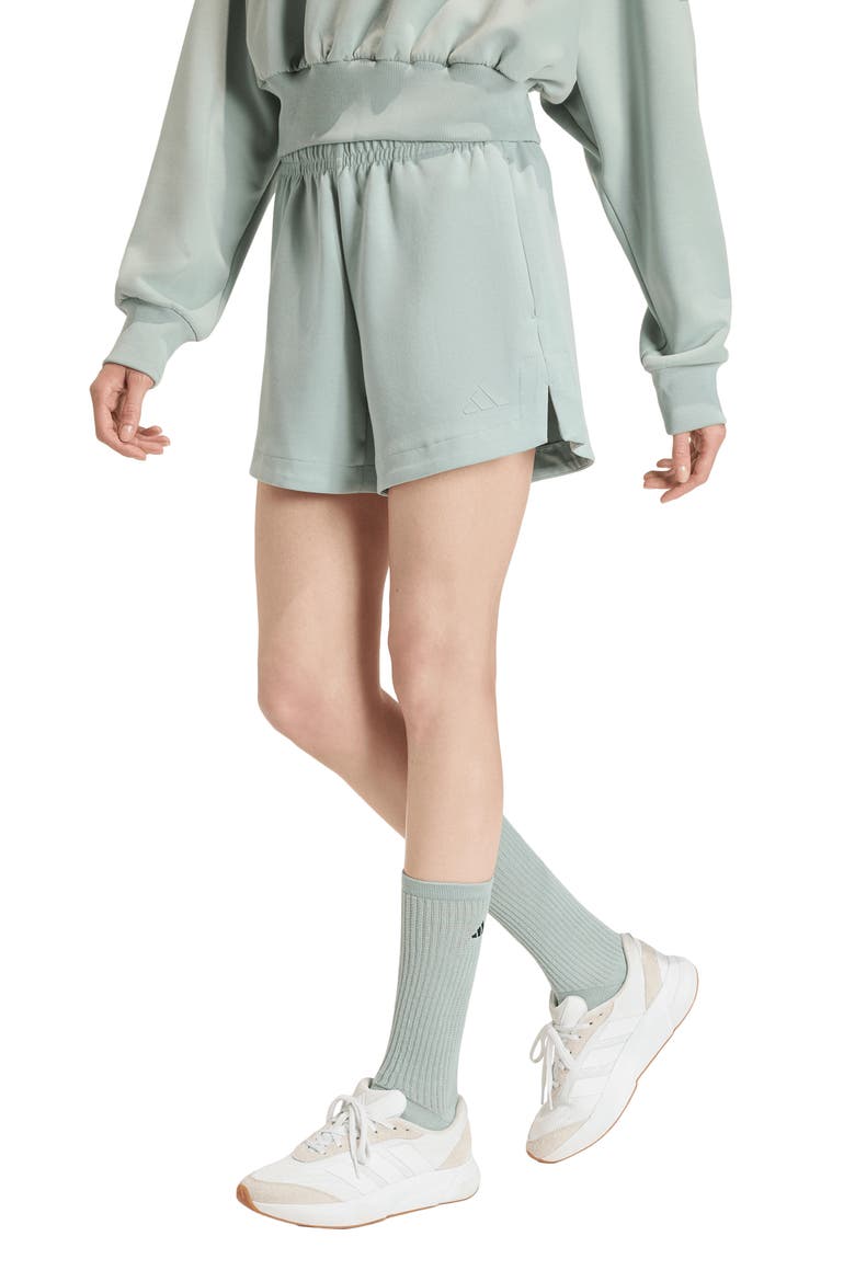 All SZN Fleece Shorts, Main, color, WONDER SAGE/