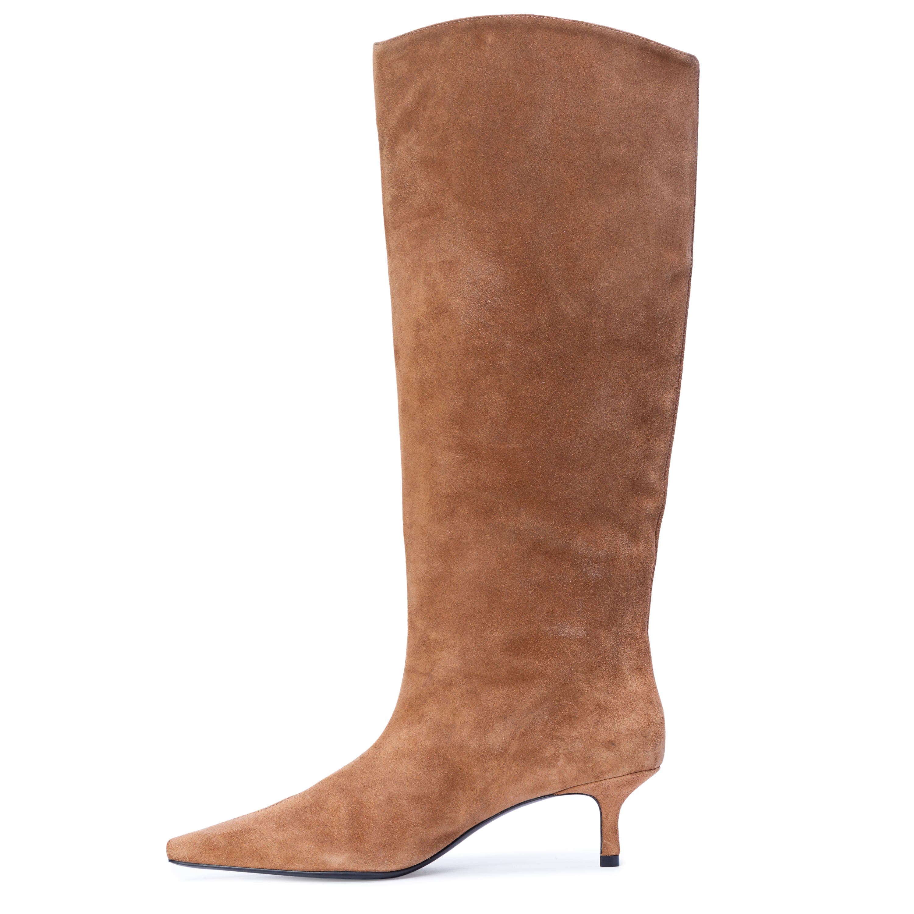Sutton 50 Boot, Alternate, color, Caramel Suede