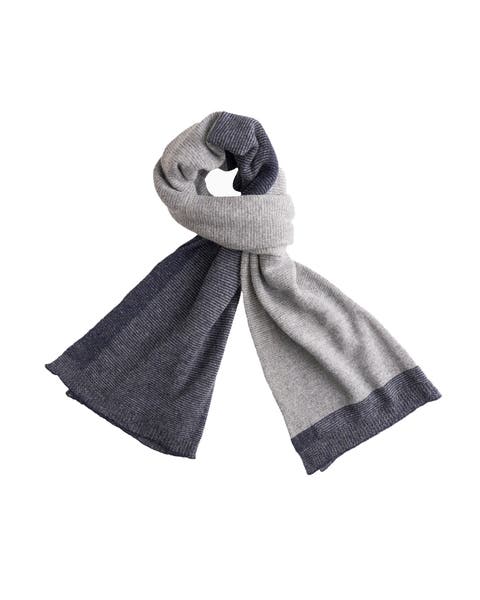 Cashmere Merino Ultra-Soft Marled Knit Scarf