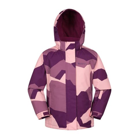 Childrens/Kids Snowdrop Watercolour Ski Jacket