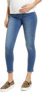 Angel Maternity High Waist Crop Maternity Jeans