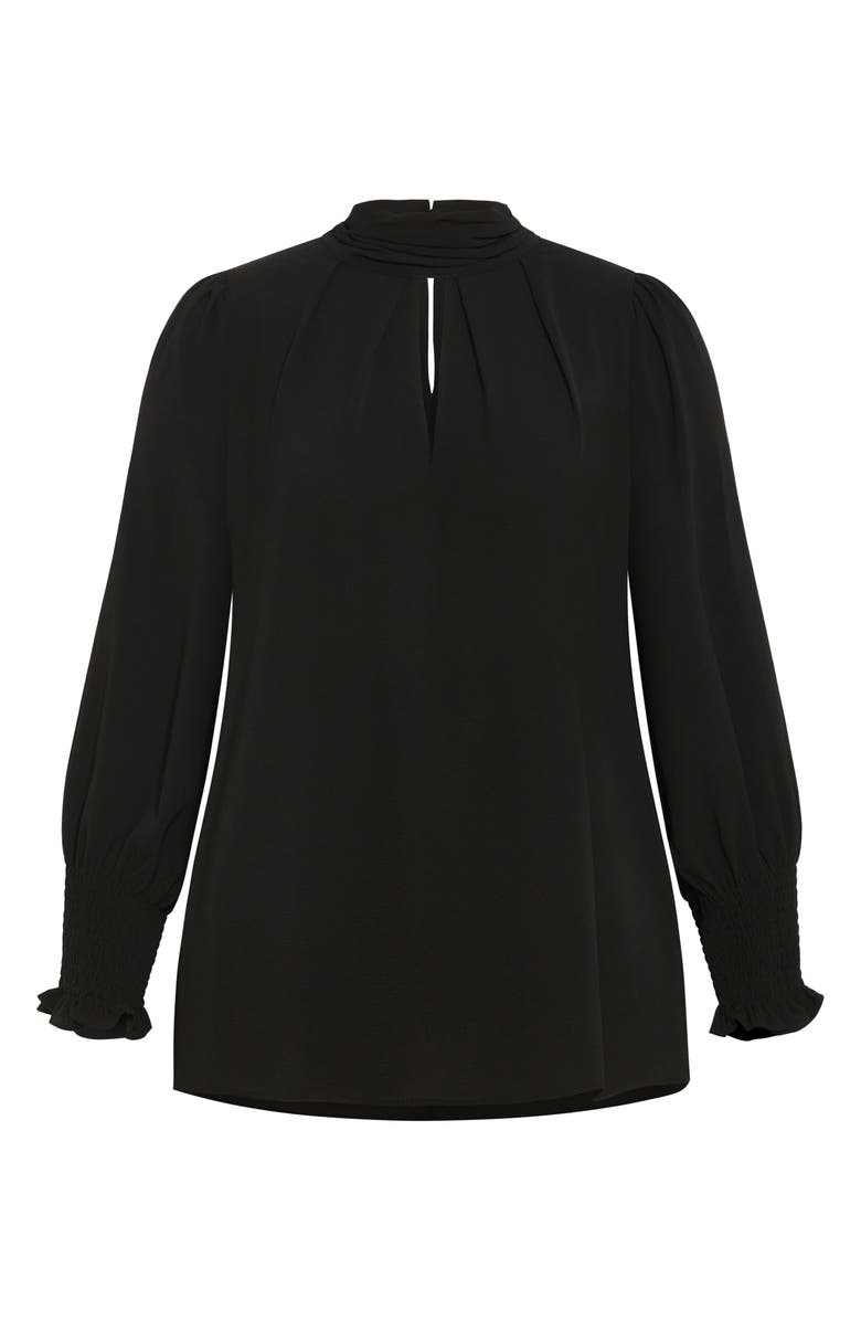 City Chic Iris Keyhole Top, Alternate, color,