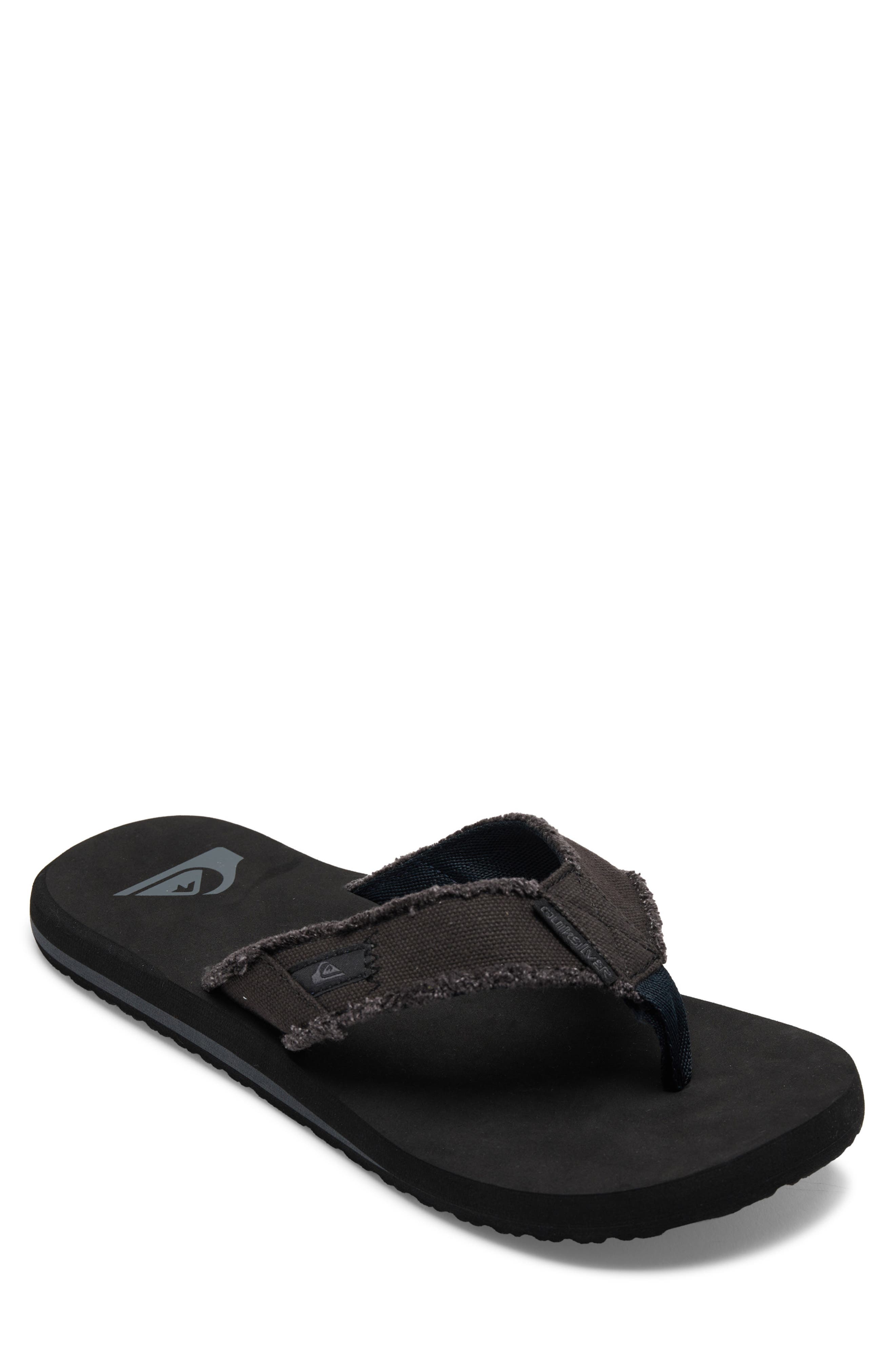 Quiksilver Monkey Abyss Flip Flop, Main, color, 