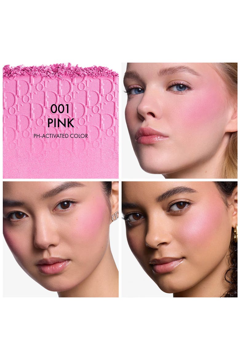 Backstage Rosy Glow Blush with pH-Activated Color, Alternate, color, 001 PINK