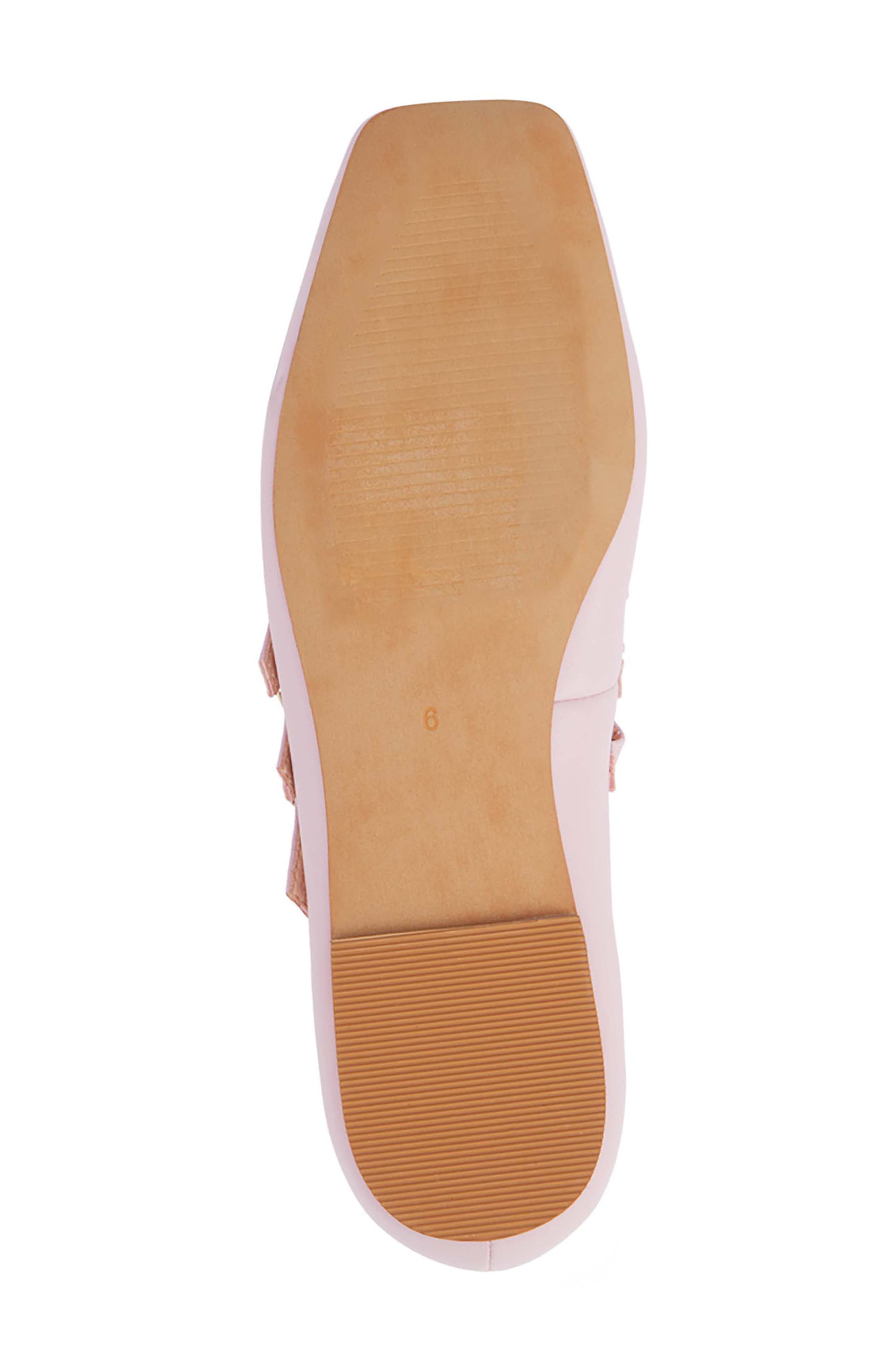 Nova Strappy Ballet Flat, Alternate, color, LIGHT PINK
