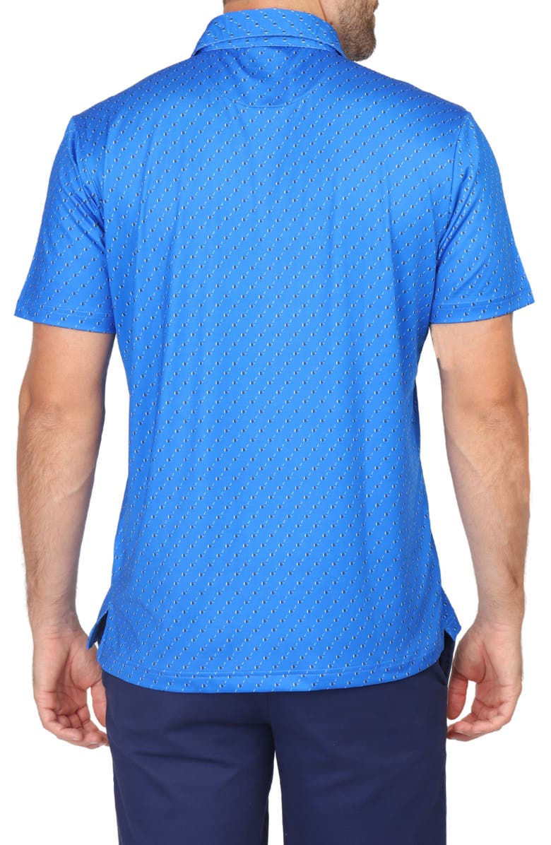 TailorByrd Golf Clubs Performance Polo, Alternate, color, Admiral Blue