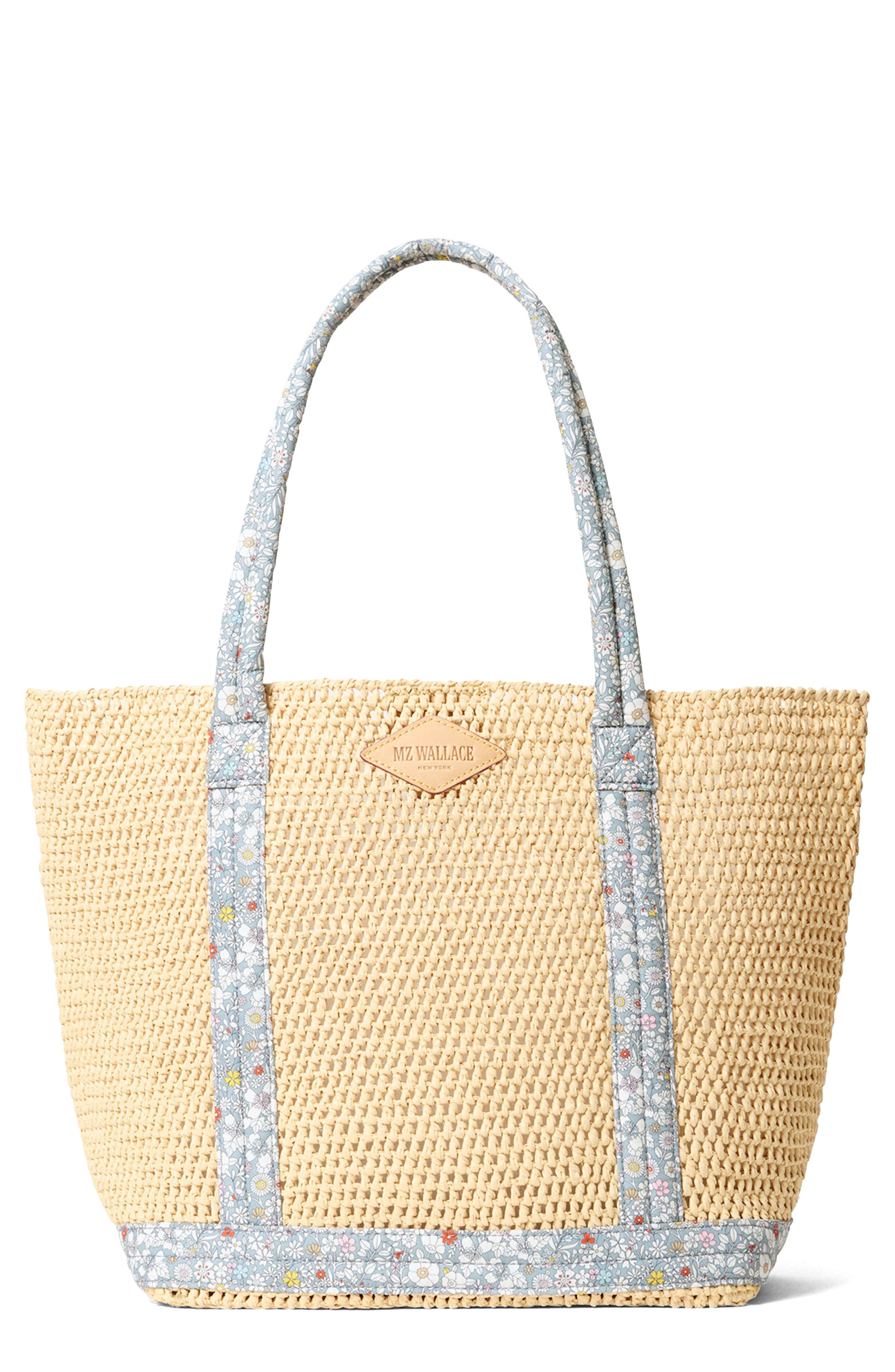 MZ Wallace Medium Crochet Tote, Main, color, Junes Meadow