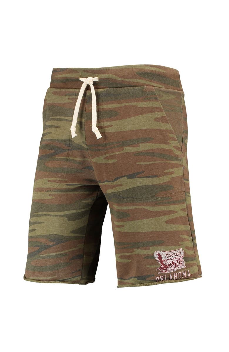 ALTERNATIVE APPAREL Men's Camo Alternative Apparel Oklahoma Sooners Victory Lounge Shorts, Alternate, color, 