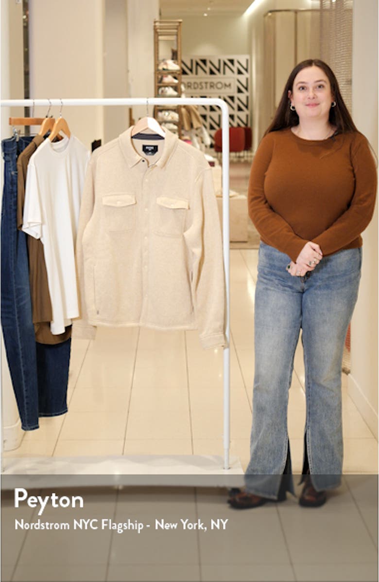 Fleece Shacket, sales video thumbnail