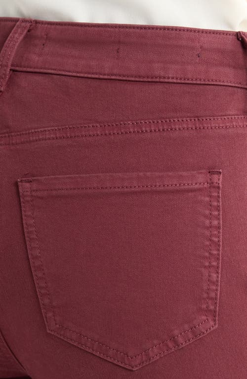 Nydj Marilyn High Waist Straight Leg Jeans In Red