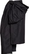 Givenchy Draped Bow Detail Faille Skirt
