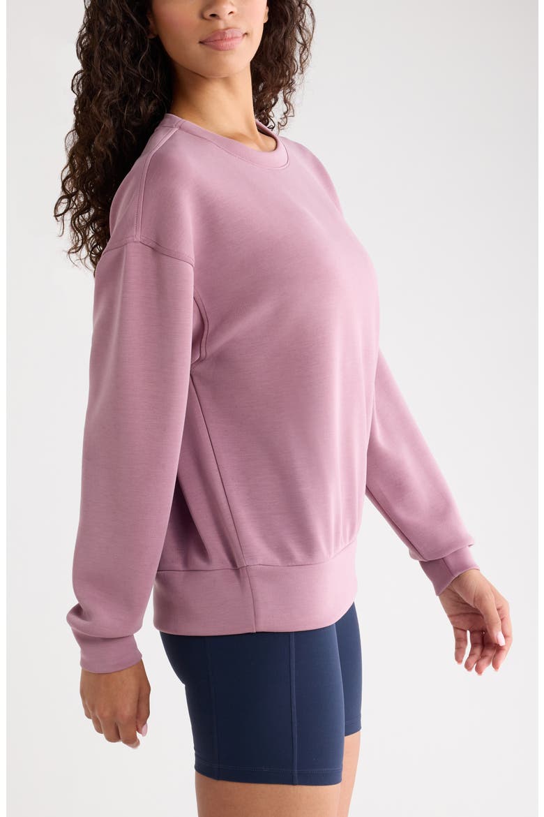 Soft Luxe Boxy Crew Sweatshirt, Alternate, color, PURPLE SHAKE