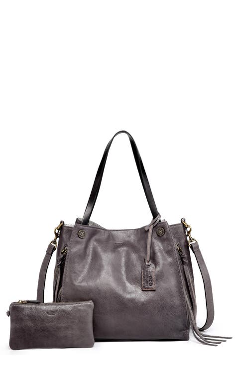 Daisy Leather Tote Bag