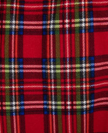 Plaid Two-Piece Pajamas