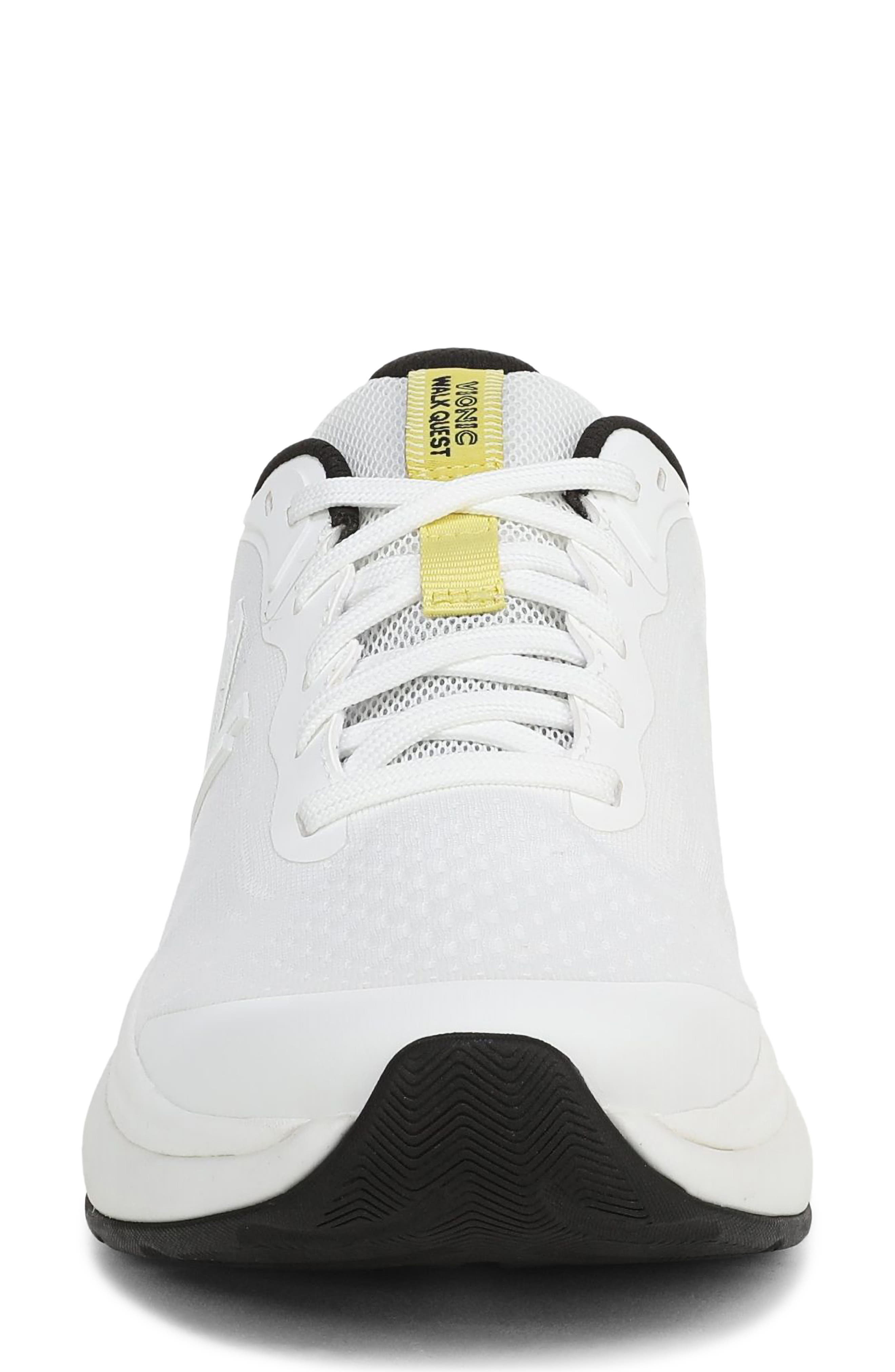 Walk Quest Sneaker, Alternate, color, WHITE/ BLACK