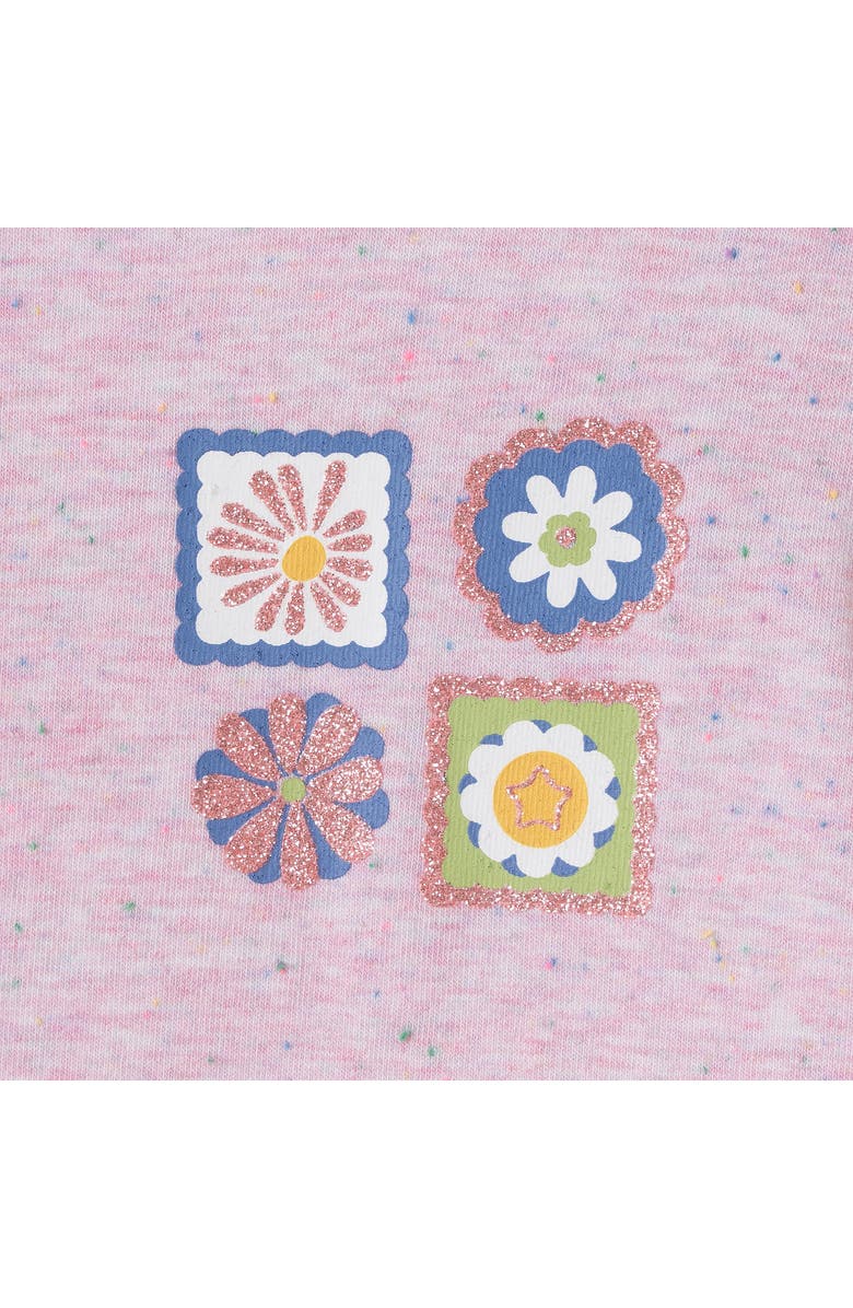 Andy & Evan Kids' Graphic Print Long Sleeve Top, Alternate, color, Pink