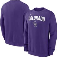 Nike Men's Nike Purple Colorado Rockies Pullover Sweatshirt
