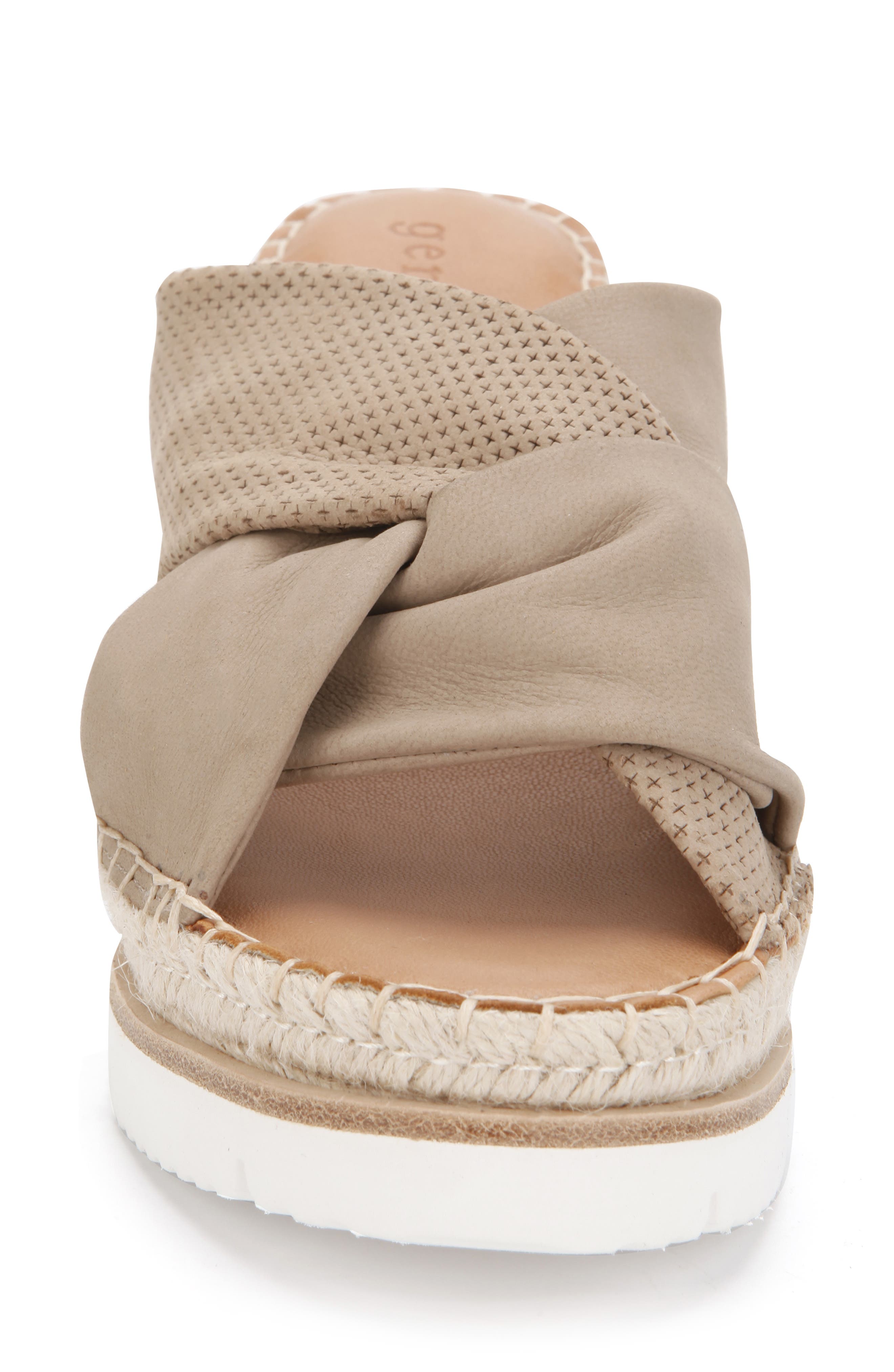 Signature Elyssa Espadrille Sandal, Alternate, color, MUSHROOM NUBUCK