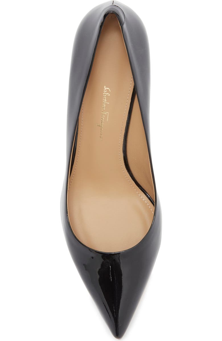 FERRAGAMO Ilary Patent Leather Stiletto Pump, Alternate, color,