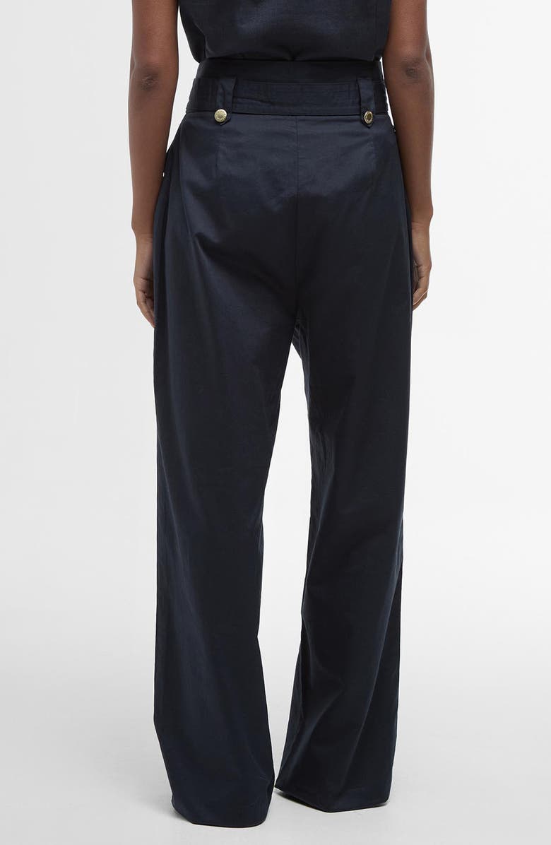 Barbour Elsie Cotton Sateen Pants, Alternate, color, 