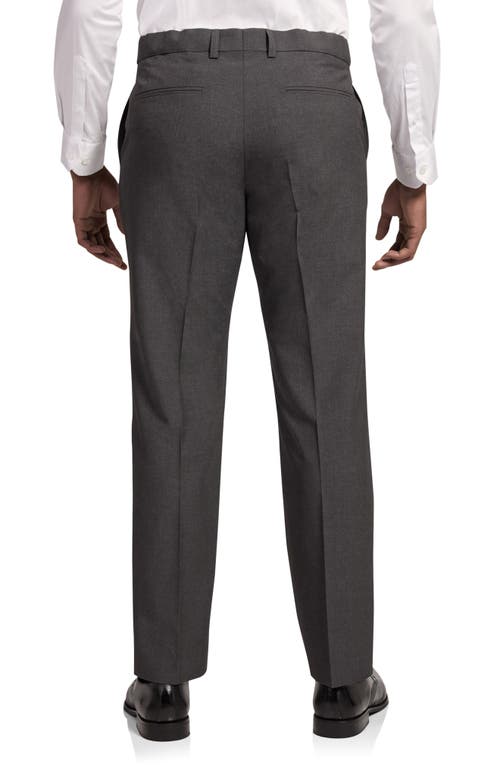 JOHNNY BIGG JOHNNY BIGG RAYMOND SLIM FIT ELASTIC FLAT FRONT DRESS PANTS