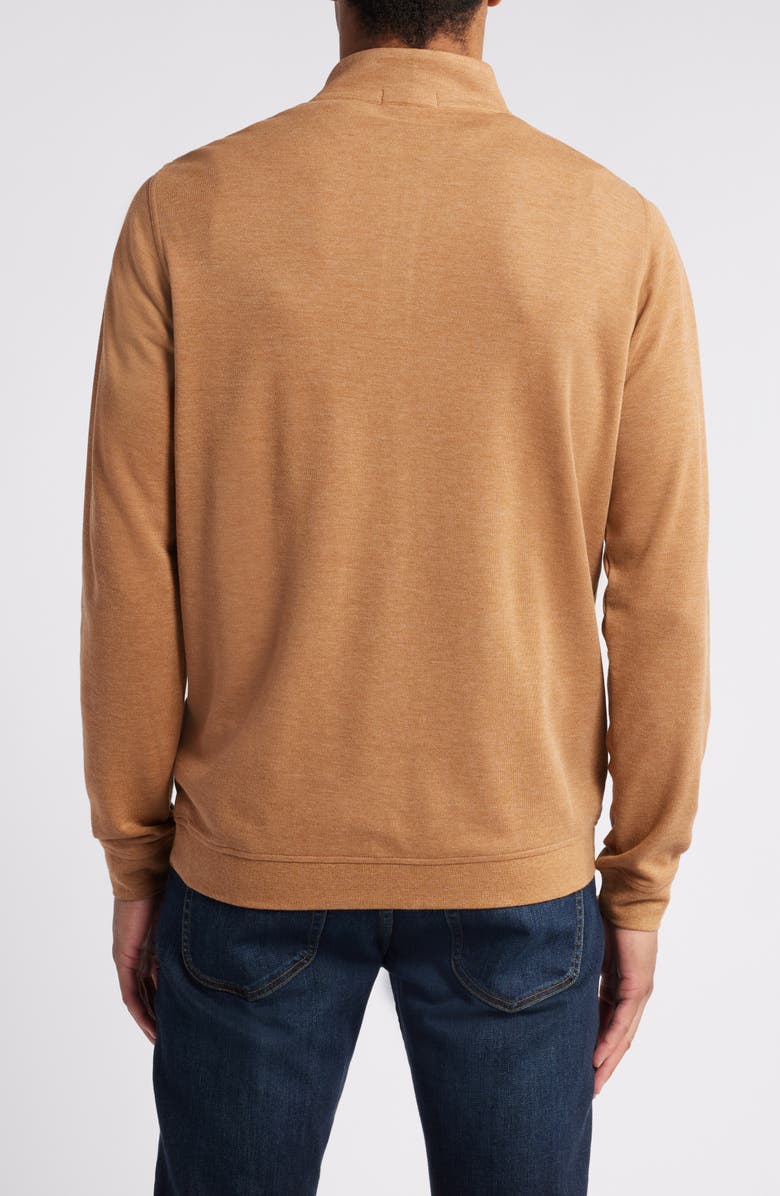 Peter Millar Crown Comfort Piqué Quarter Zip Pullover, Alternate, color,