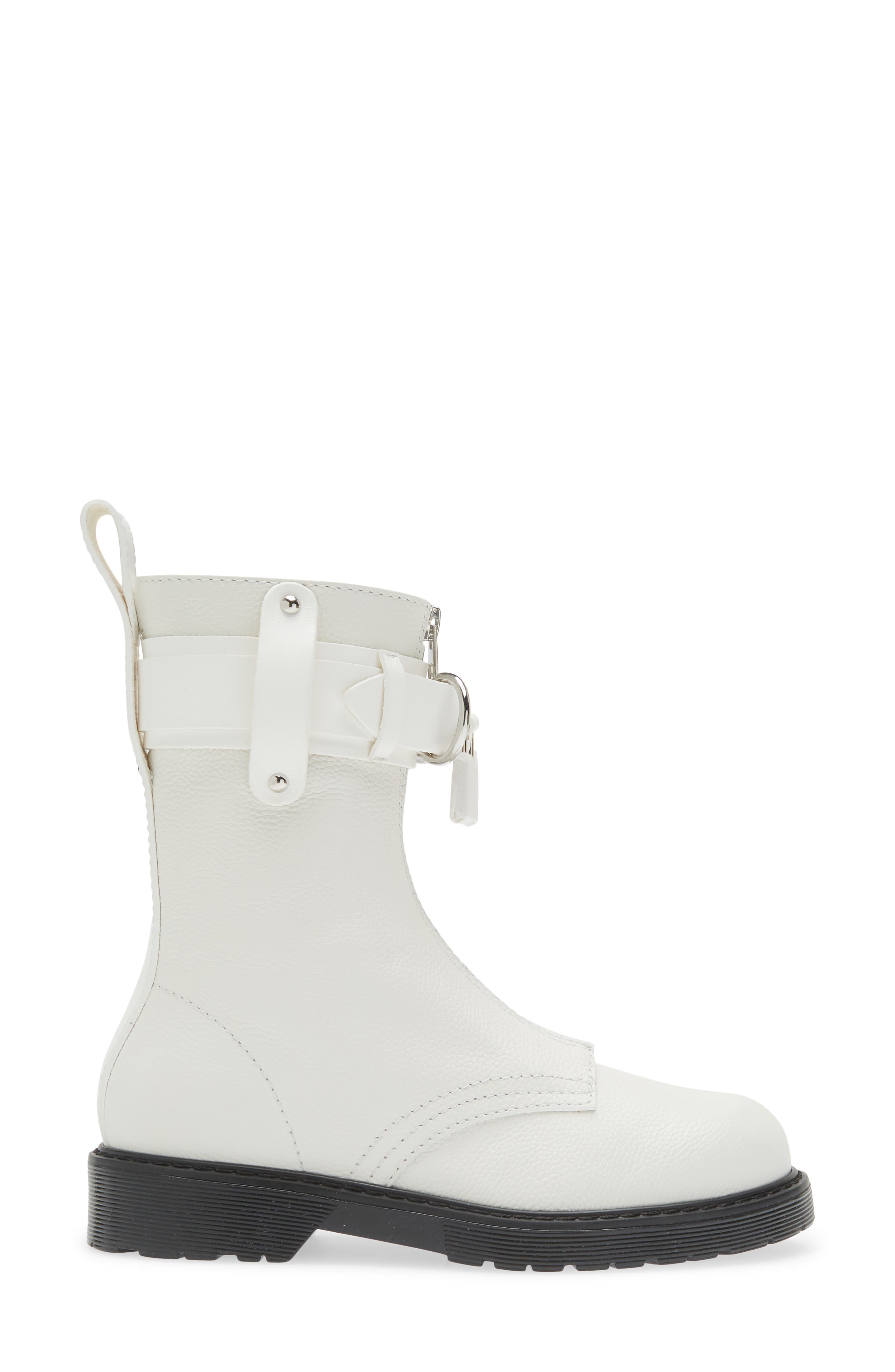 JW Anderson Lock Detail Combat Boot, Alternate, color, 