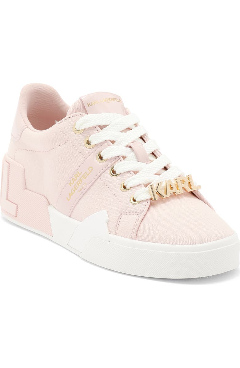 KARL LAGERFELD PARIS Mablyn Low Top Sneaker, Main, color, Light Blush