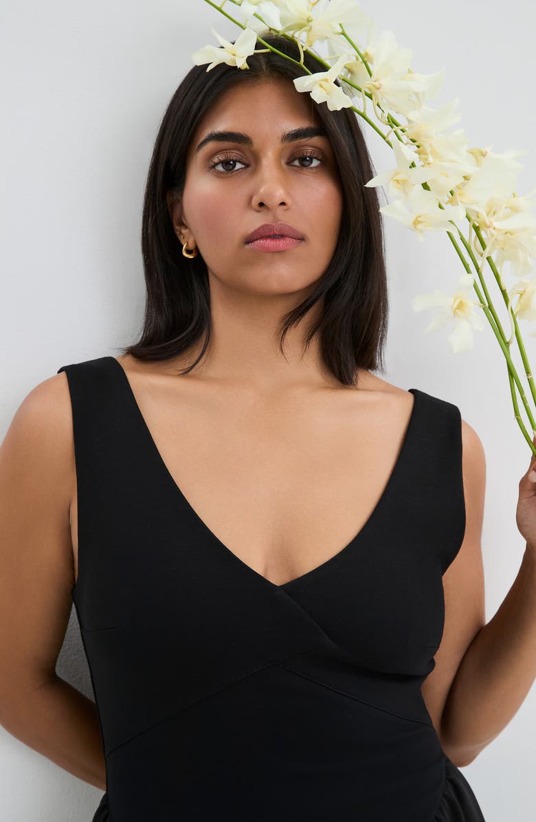 Marcella Cammi Sleeveless A-Line Dress, Alternate, color, Black