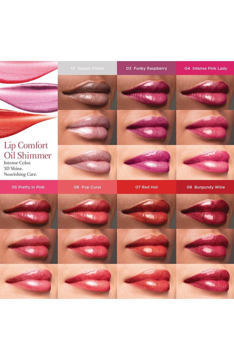 Clarins Lip Comfort Shimmer Oil, Alternate, color,