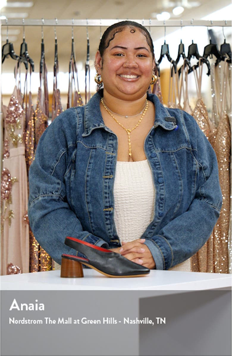 Glove Slingback Pump, sales video thumbnail