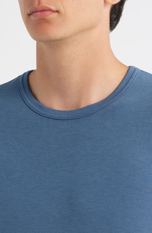 Daniel Buchler Modal Blend Pajama T-shirt In Blue