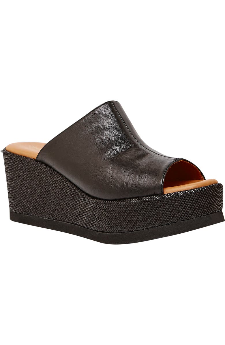 André Assous Clara Platform Wedge Slide Sandal, Main, color,