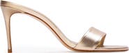 BLACK SUEDE STUDIO Naomi 80 Metallic Mule