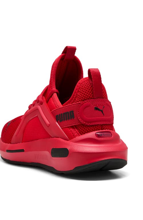 Puma Kids' Softride Enzo 5 Sneaker In Red