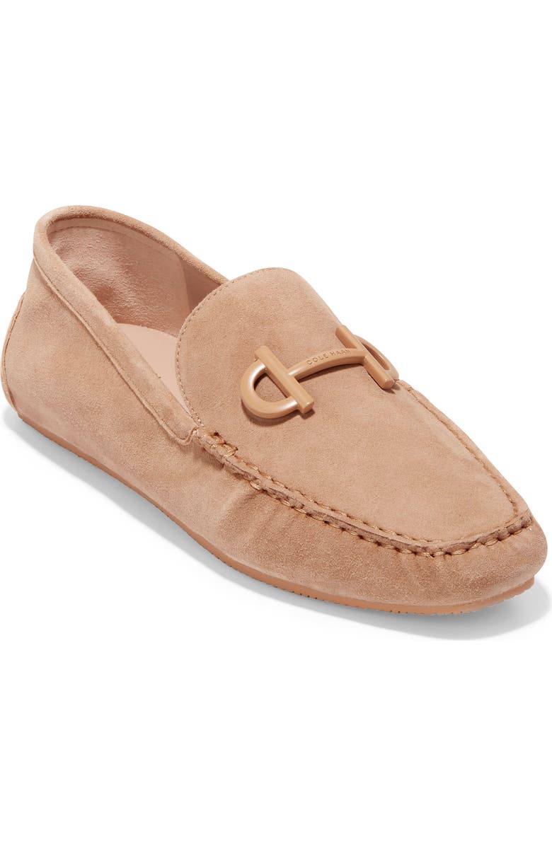 Cole Haan Tully Driver Shoe, Main, color, Blush Tan Suede