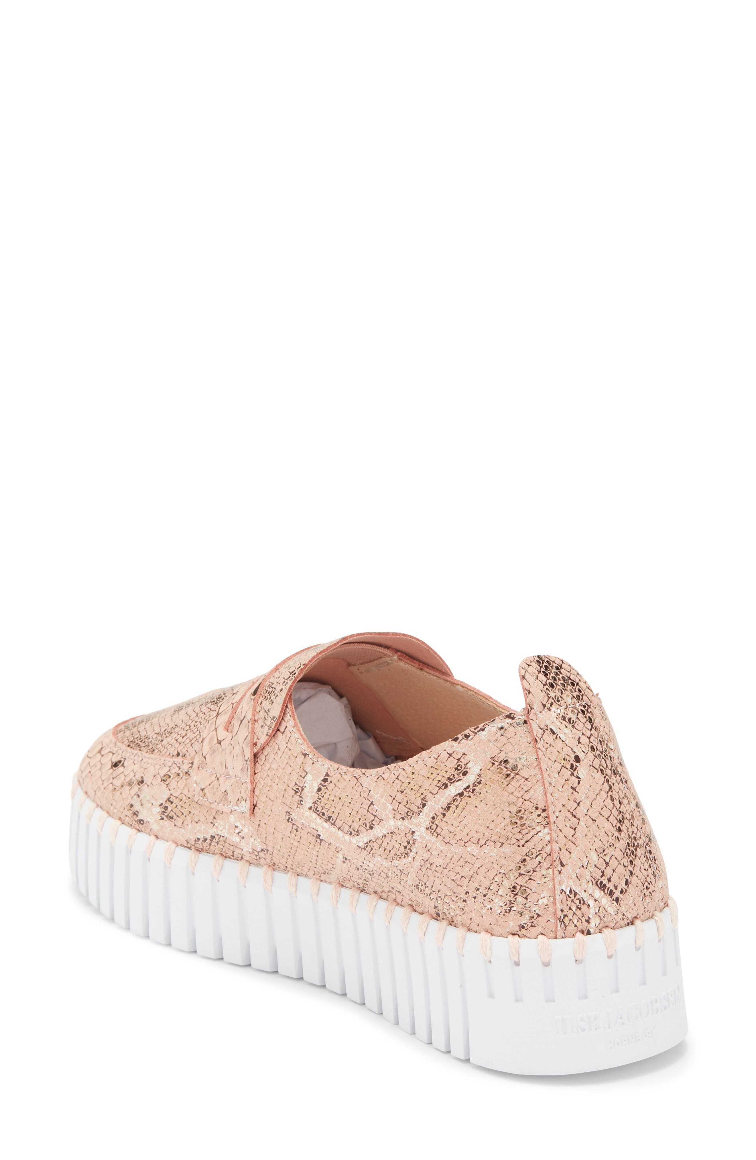 Tulip Slip-On Platform Loafer, Alternate, color, ADOBE ROSE