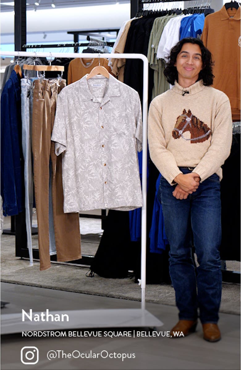 Palm Haven Silk Camp Shirt, sales video thumbnail