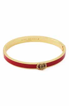 Chelsea Enamel Hinged Bangle