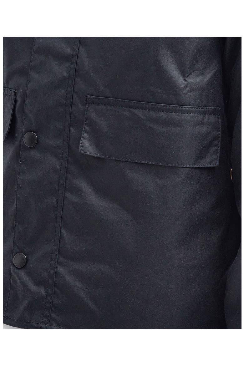 Spey Slim Waxed Cotton Jacket, Alternate, color, NAVY