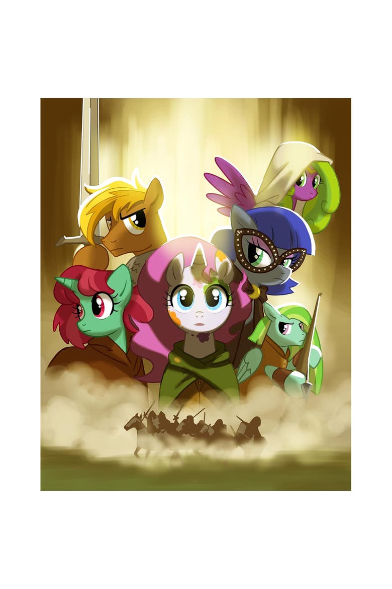 My Little Pony Roleplaying Game, Knights Of Canterlot Book, Alternate, color, Multicolored