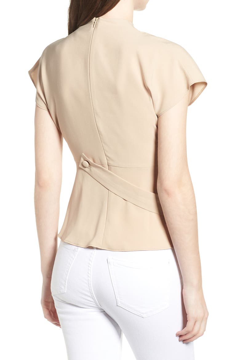Origami Top, Alternate, color, CREAM