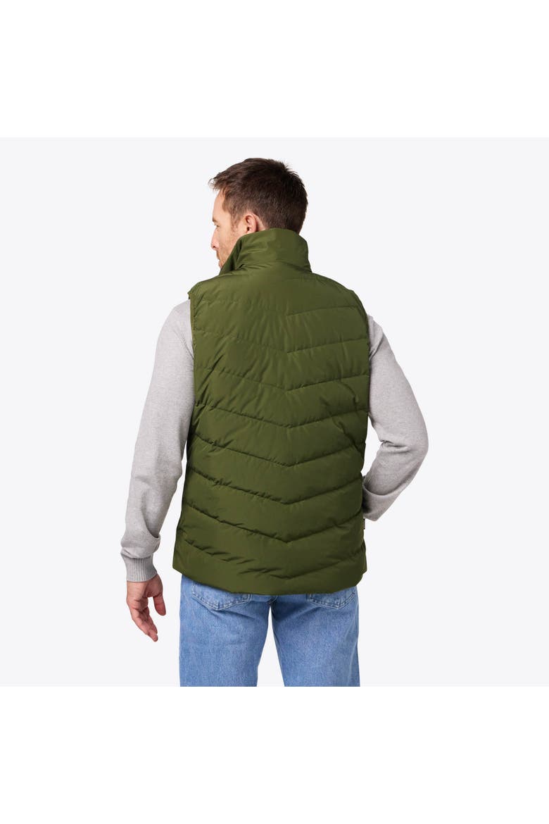 Men's Mobile Warming Crest Heated Vest, Alternate, color, Olive Green